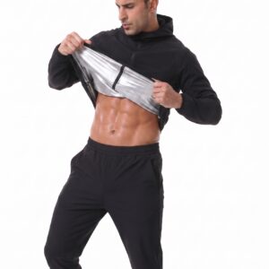 Men's Sweat-Enhancing Hoodie Set