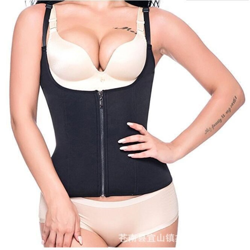 Sleeveless tank top with cut-out details