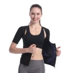 Activewear Women's Zip Front Short Sleeve Top